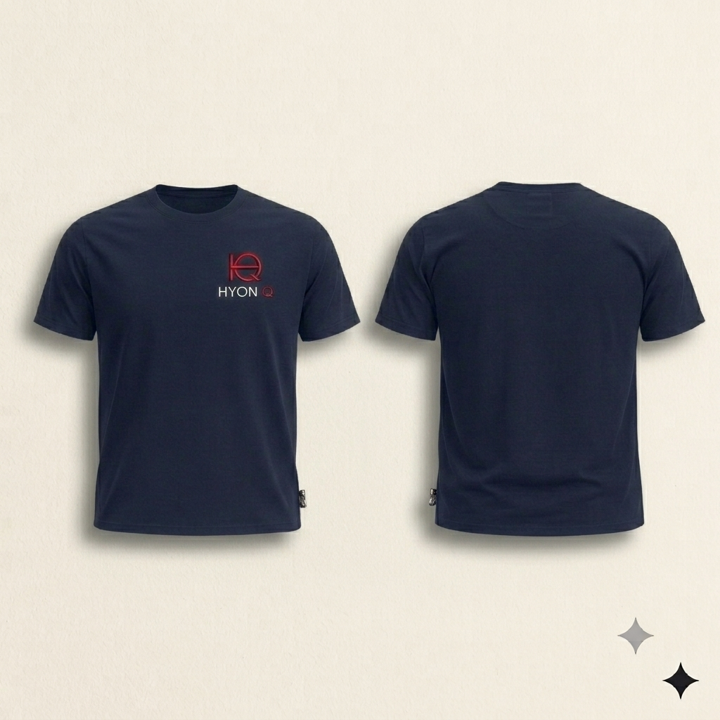 Classic Elevated T-Shirt – Midnight Blue