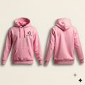 Classic Premium Fleece Hoodie in Pink