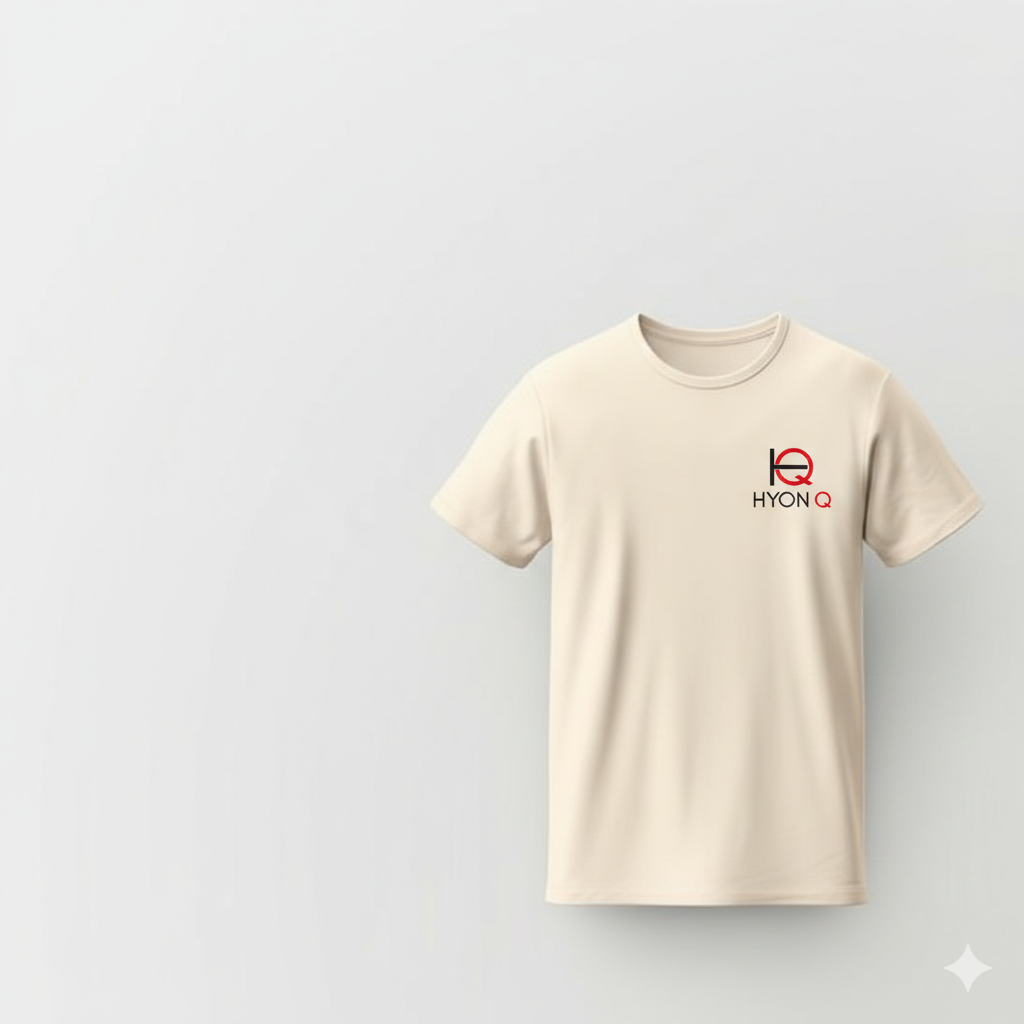 Premium Minimalist Crewneck in Cream